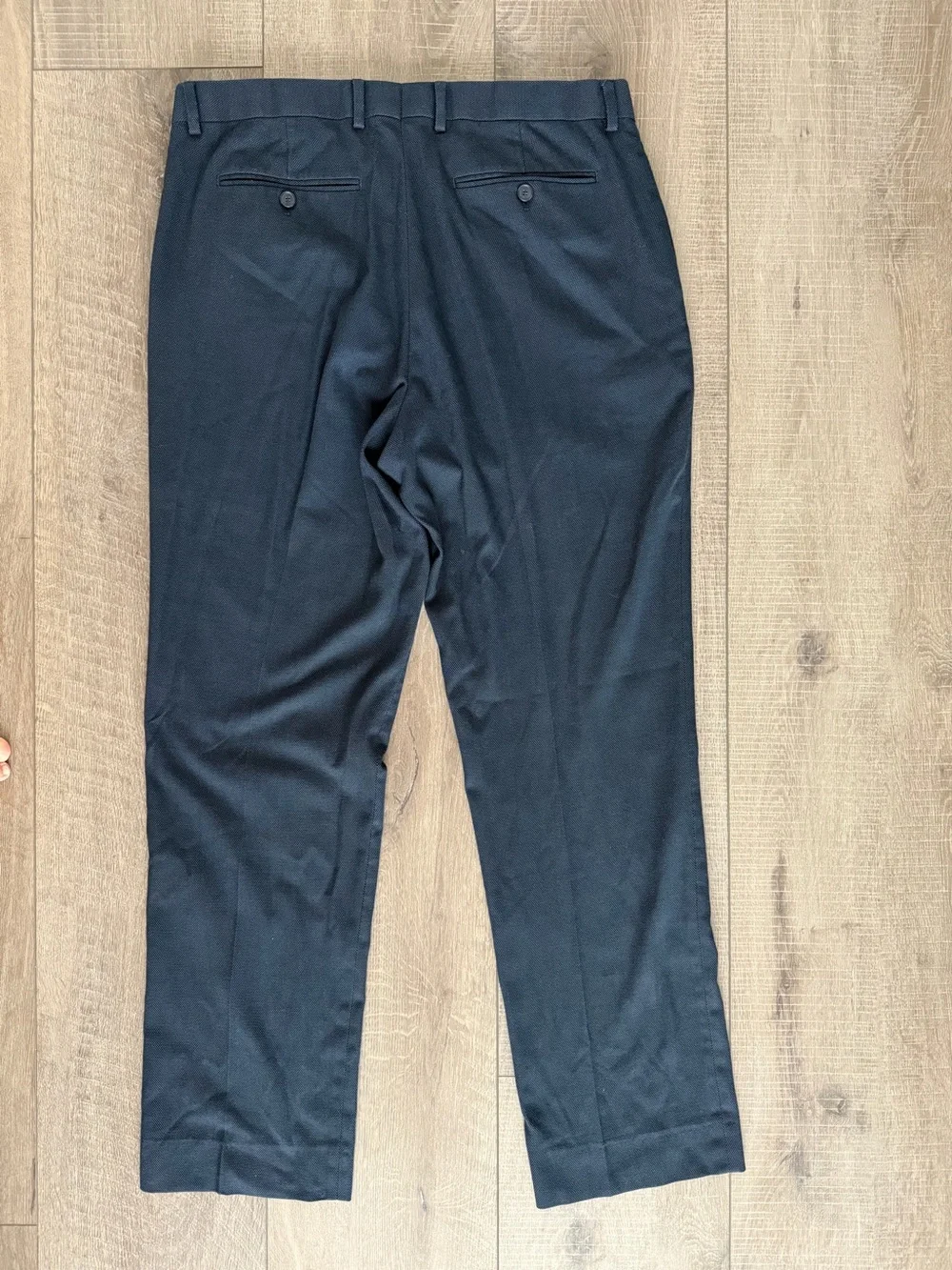 Banana Republic Slim Fit Trouser 35x34 Navy